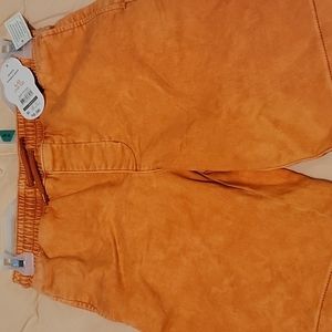 Wonder Nation 10-12 orange boy shorts